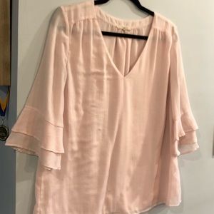 Ladies pink cotton top